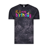 Cloud Black it's my birthday Vintage Tee - BundleAndBundleShop