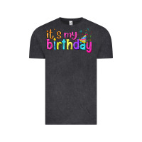 Vintage Black it's my birthday Vintage Tee - BundleAndBundleShop