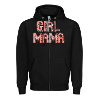 Black girl mama Zipper Hoodie - JahusDesignShop