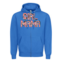 True Royal girl mama Zipper Hoodie - JahusDesignShop