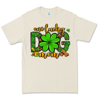 Bone One lucky dog mom St. Patrick's Premium Tee - OliviaCreatesArt