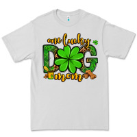 Dove Grey One lucky dog mom St. Patrick's Premium Tee - OliviaCreatesArt