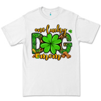 White One lucky dog mom St. Patrick's Premium Tee - OliviaCreatesArt