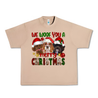 Burro We Woof You A Merry Christmas Urban Heavy Tee - FaDigitalArtStudio