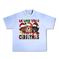 Grape Ice We Woof You A Merry Christmas Urban Heavy Tee - FaDigitalArtStudio