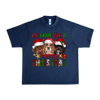 Navy We Woof You A Merry Christmas Urban Heavy Tee - FaDigitalArtStudio