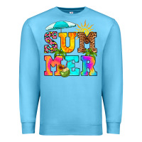 Ocean Blue summer Premium Sweatshirt - RanaPortraitStore