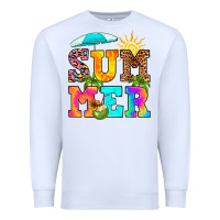 White summer Premium Sweatshirt - RanaPortraitStore