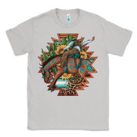 Moon Dust bucking bronco aztec shape background Classic Tee - Artiststas