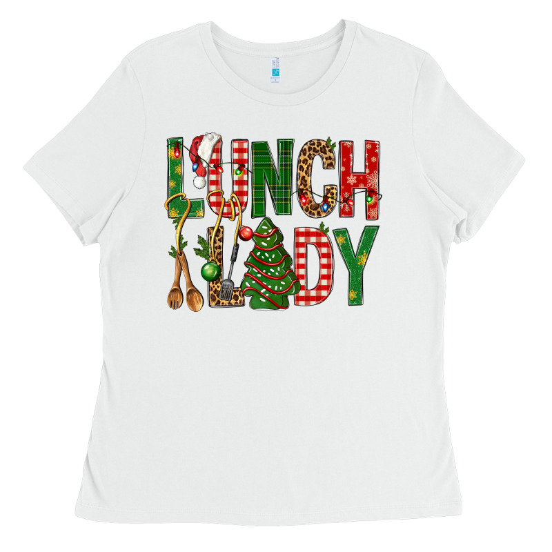 Lunch Lady Christmas Ladies Tee by BundleAndBundleShop | Teevron