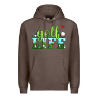 Coffee golf life Premium Hoodie - Artiststas