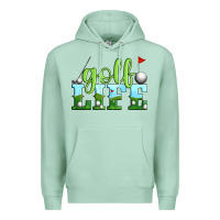 Seafoam golf life Premium Hoodie - Artiststas