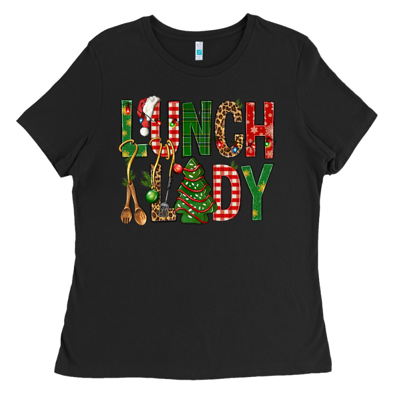 Lunch Lady Christmas Ladies Tee by BundleAndBundleShop | Teevron