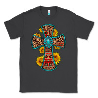 Smoke gemstone sunflower leopard cross Classic Tee - OliviaCreatesArt