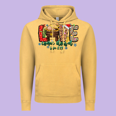 Love Comedown Luke 2.11-2 2 Vintage Hoodie Designed By Cowhidedigitalart