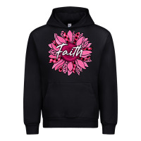 Black faith breast cancer awareness sunflower Urban Hoodie - Jasminsmagicworld