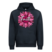 Navy faith breast cancer awareness sunflower Urban Hoodie - Jasminsmagicworld