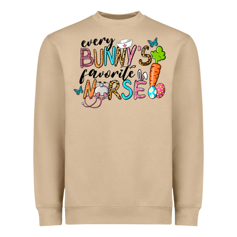 Every Bunnys Favorite Nurse Heavyweight Sweatshirt by RanaPortraitStore | Teevron