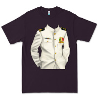 Plum us navy Premium Tee - RanaPortraitStore