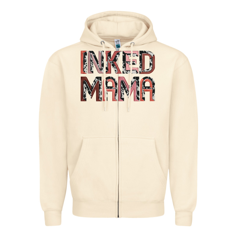 Inked Mama Zipper Hoodie by JahusDesignShop | Teevron