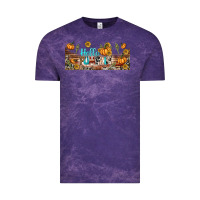 Cloud Purple hello pumpkin libbey glass Vintage Tee - BundleAndBundleShop