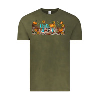 Vintage Olive hello pumpkin libbey glass Vintage Tee - BundleAndBundleShop
