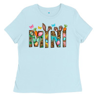 Baby Blue Easter Mini Ladies Tee - BundleAndBundleShop