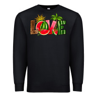 Black love watermelon Premium Sweatshirt - RanaPortraitStore