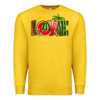 Lemon love watermelon Premium Sweatshirt - RanaPortraitStore