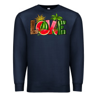 Navy love watermelon Premium Sweatshirt - RanaPortraitStore
