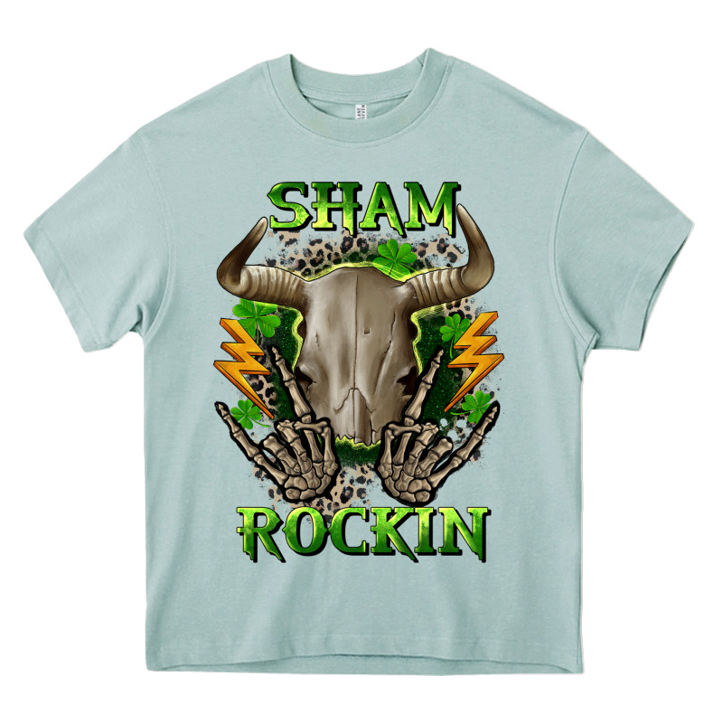 Sham Rockin St. Patrick's Day Heavy Core Tee by CowGirlArtShop | Teevron