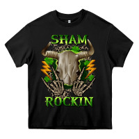Black Sham rockin St. Patrick's Day Heavy Core Tee - CowGirlArtShop