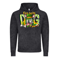 Vintage Black st patricks day dog mom Vintage Hoodie - CowhideDigitalArt
