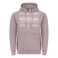 Vintage Zinc bikesexual   cyclist bicycle biking bike cycling t shirt tee gift Vintage Hoodie - DesigneFamous