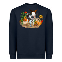 Navy Fall baby cow Heavyweight Sweatshirt - RanaPortraitStore
