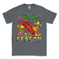 Charcoal Heather tis the season mardi gras olivia Classic Tee - OliviaCreatesArt