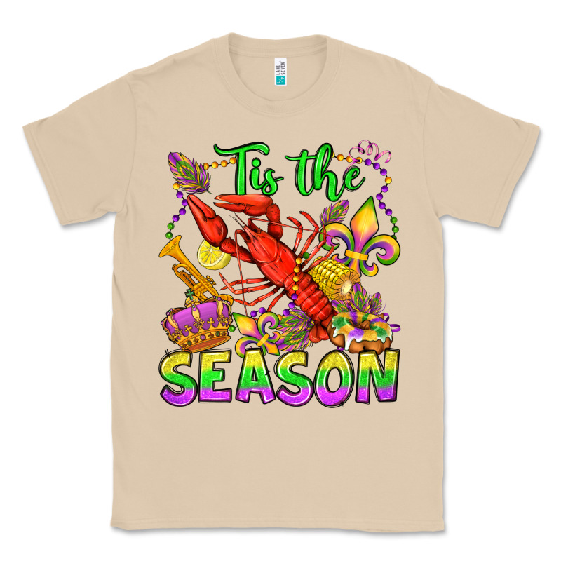 Tis The Season Mardi Gras Olivia Classic Tee by OliviaCreatesArt | Teevron