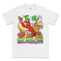 White tis the season mardi gras olivia Classic Tee - OliviaCreatesArt