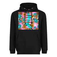 Black western mini Heavyweight Hoodie - RanaPortraitStore
