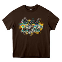 Chocolate Brown Rodeo mom mother's day Heavy Core Tee - HowdyJamesFarm