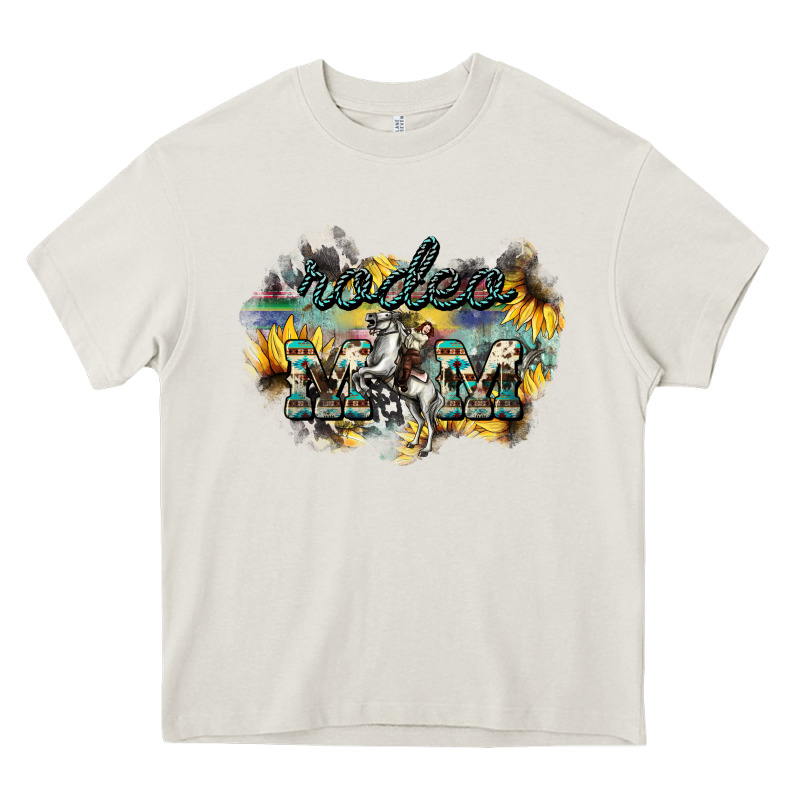 Rodeo Mom Mother's Day Heavy Core Tee by HowdyJamesFarm | Teevron