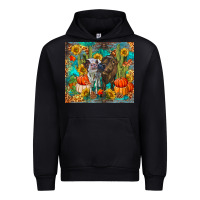 Black fall heifer cows Urban Hoodie - RanaPortraitStore
