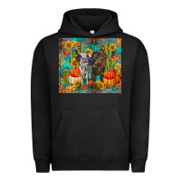 Pigment Black fall heifer cows Urban Hoodie - RanaPortraitStore