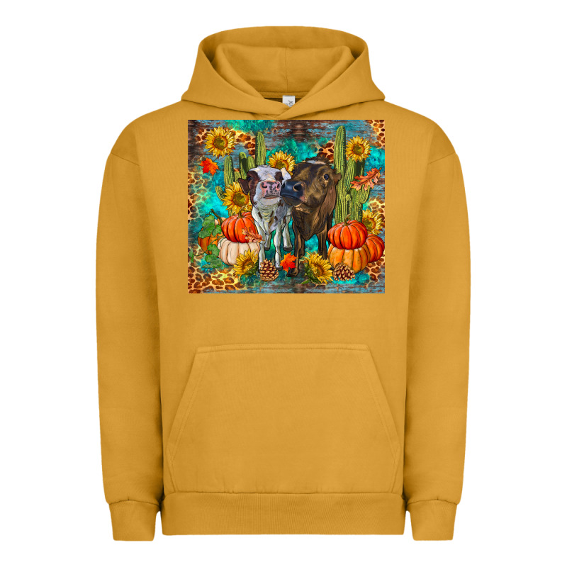 Fall Heifer Cows Urban Hoodie by RanaPortraitStore | Teevron