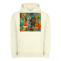 Pigment Pistachio fall heifer cows Urban Hoodie - RanaPortraitStore
