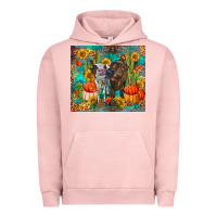 Pigment Salmon fall heifer cows Urban Hoodie - RanaPortraitStore