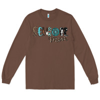 Chestnut senior mom Long Sleeve Tee - CowhideDigitalArt