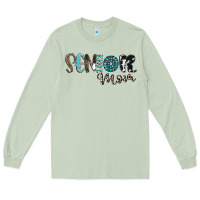 Matcha senior mom Long Sleeve Tee - CowhideDigitalArt