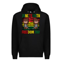 Black juneteenth freedom day Premium Hoodie - Artiststas