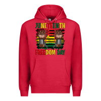 Cardinal juneteenth freedom day Premium Hoodie - Artiststas